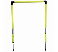 harayaa Hurdle d'Entraînement Agilité Obstacle Saut Construction PVC Métal Flexible avec Piquets Sol pour Stabilité et Amorti Ressort Convient à Athlètes Piste Terrain Entraînement