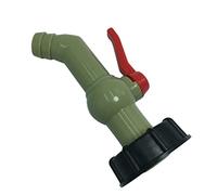 harayaa IBC Robinet de Réservoir Vanne à Bille Fixe Adaptateur de Vidange Raccord Fileté en Polypropylène Écologique Adapté Gestion des Fluides Entreposage in, Modèle_5