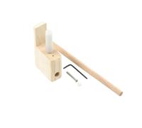 harayaa Industrial Bridge Outil de Réparation de Chevalet Guitare Support Table d'Harmonie Pieu Vertical Tige Bois Réglable Système Interne à Installer et, Modèle Standard