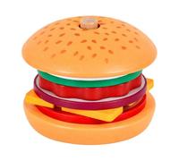 harayaa J Cuisine Formes Alimentaires Textured Jeu Correspondance Alimentaire en Bois Robuste pr Restaurant Imaginaire, Burger 0 3KG
