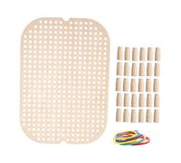 harayaa Jeu de conseil d'administration de trieurs de couleur en bois Enfants TRAY TRAY PLUS ÉDUCATION pour LES ENFANTS, 1 Trou de Réglage