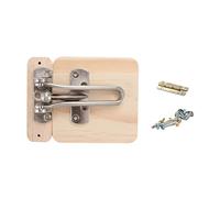 harayaa Jeu de Société D'activités avec Loquet de Porte En Bois, Puzzle Sensoriel et Accessoires à Monter Soi-même, Idéal pour L'éducation Préscolaire, F