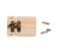 harayaa Jeu de Société D'activités avec Loquet de Porte En Bois, Puzzle Sensoriel et Accessoires à Monter Soi-même, Idéal pour L'éducation Préscolaire, une