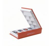 harayaa Jeu de Société Pendu Jeu de Lettres Jeu de Plateau Jeu Éducatif avec Boîtier Livre Discret Toutes Pièces Rangées à l'Intérieur Montage Facile Tuiles, Style to 6
