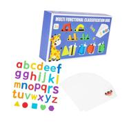 harayaa Jeu D'orthographe de Mots, Apprentissage de L'orthographe, Tri, Blocs D'association de L'alphabet, Jouet éducatif pour La Classe, Prés
