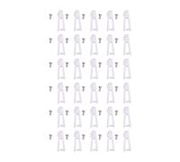 harayaa Kit de 30 clips et vis en U pour réparation d'avions électriques, installation facile pour cornes de commande à 4 trous pour angles de gouvernail