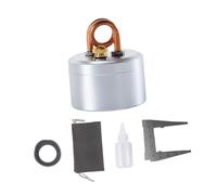 harayaa Kit de Camping avec Support et Petit Réchaud à Bouteille, Idéal pour Les Barbecues, La Randonnée, Le Trekking et Les Activités de Plein Air, Argent