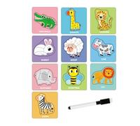harayaa Kit de Dessin Animalier Créatif pour Enfants avec Cartes à Tracer et Stylos, Animaux