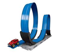 harayaa Kit de Piste Magnétique à Monter Soi-même avec Voiture de Course, Accessoires Professionnels, 90 Pouces de Long