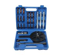harayaa Kit Extracteur de Roulements, Démonte-Roues, Séparateur de Trous, en Acier Traité Thermiquement, Mallette de Transport, Idéal pour La Réparation et L&, avec 3 mâchoires