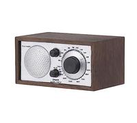 harayaa Lecteur Audio Miniature, Modèle Réduit de Radio à L'échelle 1/6, Accessoire Photo, Mini Tourne-Disque, Modèle Réduit de Radio, Jouet Radio pour Ma, Noyer Noir
