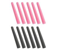harayaa Lot de 12 Housses de Protection en Mousse pour Poteaux de Trampoline, pour Intérieur et Extérieur, Rose et Noir