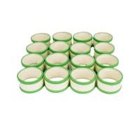 harayaa Lot de 16 Boucles de Laine pour Boules de Billard, pour Machine à Boules de Table, Nettoyant Longue Durée, Vert