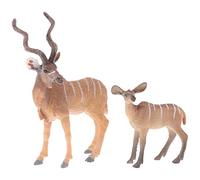 harayaa Lot de 2 Figurines Miniatures D'antilopes, Animaux et du Zoo