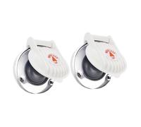 harayaa Lot de 2 interrupteurs à Pied pour guindeau d'ancre Marine, Haut et Bas, compacts, Stables, Accessoires de réparation pour Usage intensif 12 V/24