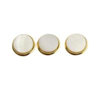 harayaa Lot de 3 Boutons de Clés de Trompette, Capuchons de Pistons, Pièces de Rechange Universelles, Installation Rapide, Accessoire Délicat, Convient Aux En, Blanc