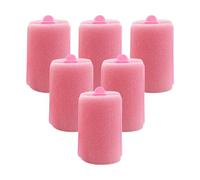 harayaa Lot de 6 bigoudis en mousse souple pour coiffure, bigoudis de grande taille, rouleaux de coiffure en éponge de 40 mm