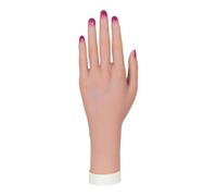 harayaa Main de mannequin, 'entraînement pour ongles en acrylique, main féminine souple et réaliste, organisateur de bijoux pour manucure de bracelet, Peau Main Gauche