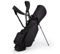 harayaa Mallette Golf Legere avec Fermetures Securisees et Sangle Ajustable pour placements Urbains et Ruraux, Noir