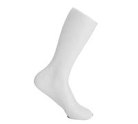 harayaa Mannequin de Pied Autoportant, Présentoir pour Bijoux et Bracelets de Cheville, Mannequin Bas Courts, Jouet de Pied et Portable pour Magasin E, Blanche, Pied gauche masculin