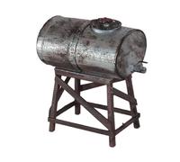 harayaa Maquette Ho d'un Réservoir d'eau, Décoration de Table à Sable, Scène Ferroviaire Réaliste