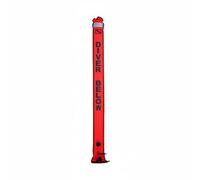 harayaa Marqueur de Surface de Plongée Bouée Gonflable Signalisation Dispositif Repérage Valve Automatique Nylon TPU Forte Résistance pour la Plongée Environnement Ouvert, Orange, 1.8m 18cm
