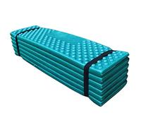 harayaa Matelas de Sol Pliable Monobloc, Coussin de Randonnée Portable, Tapis Polyvalent pour Une Utilisation Intérieure et Extérieure, Idéal pour Le Camping, Vert, 190x56cm