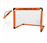 harayaa Mini But Foot Autoportant, Orange, L | Extérieur, But Foot Pliable, Compact, pour Intérieur