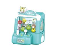 harayaa Mini Machine à Saisir avec Contrôle Précis Distributeur de Prix Amusant Jeu de Pinces Animal Jouet Interactif Portable Adapté aux Soirées Familiales, Grenouille