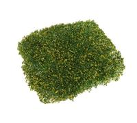 harayaa Miniature Gazon Touffe Élément Fleurs Végétation Modèle Détail Réaliste Installation Simple Polypropylène et Nylon Convient pour Modélisme Paysager Am, jaune