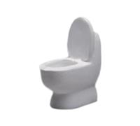 harayaa Modèle Réduit de Toilettes Miniatures à L'échelle 1/64, Comprenant Une Commode, pour Une Scène Miniature de Maison de Poupée.