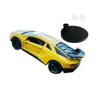 harayaa Modèle réduit de voiture 1/64 pour décoration intérieure et cadeau, Jaune