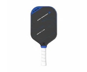 harayaa Pagaie en Carbone Raquette Pickleball Pala Stabilité Maniabilité Réponse Rapide Transmission d'Énergie Surface Rugueuse Rotation Adaptée à l'Entraînement Compétition Jeu Extérieur Club, Bleu