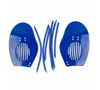 harayaa Palettes de Natation Entraînement Palmes à Main Plaquettes de Main Équipement pour Travail de Bras Améliore la Propulsion Trous de Circulation , Bleu