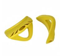 harayaa Palmes de Plongée Accessoire Poignée Tire Sangle Ressort Caoutchouc EPDM Anti Vieillissement Résistant Chaleur Ergonomie Confort Ajustement Universel , Jaune