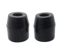 harayaa Patins D'amortissement pour Skateboard, Double Inclinaison, Quatre Roues, Support de Skateboard, Accessoires pour Plaques D'amortissement à Jo, Noir 100A