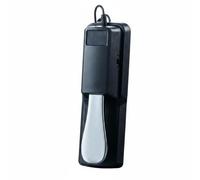 harayaa Pédale de Sustain pour Clavier Électronique Pédale Footswitch Pédale de Maintien Mouvement Lisse et Résistante à l'Usure Base Stable pour Contrôle, Argent, Classique