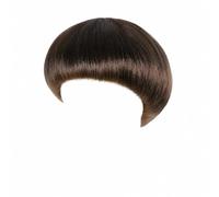 harayaa Perruque Champignon Réaliste | Style Rétro s Années 70, Facile à Coiffer, Perruque Synthétique, pr Spectacles, Halloween, Quotidien, s, Marron