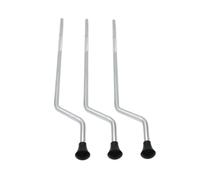 harayaa Pied de Tom de Sol Tambour Support Jambe Percussion Accessoire avec Embout Antidérapant en Alliage de Zinc pour Maintien Stable et Prise Sécurisée