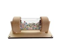harayaa Planche D'activités pour Enfants, Shaker de Pluie En Perles Colorées, Jouet Musical, Tube de Hochet En Forme de Goutte de Pluie, Jouet Faiseur de Plui