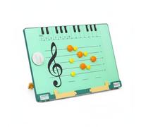 harayaa Planche Pratique Piano avec Disposition Clavier et Notes Mobiles pour Apprendre la Notes et Leur Lecture Approprié pour les Leçons Musique et les Exercices à la Maison