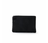 harayaa Pochette de Rangement Polyester Sac Organisateur Fermeture Zip Filet Compartiment Pratique Textile Convient pour Accessoires Cosmétiques Déplacements, Noir, S