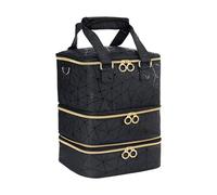 harayaa Pochette de transport pour vernis à ongles, boîte de rangement à 3 niveaux