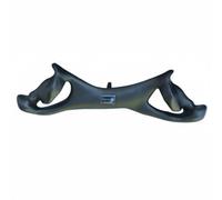 harayaa Poignée de Prise Fitness Accessoire de Poulie de Câble Barre Lat Pulldown de Rame Acier Résistant avec Revêtement pour Voie de , Petite Poignée De Traction Vers Le Bas Pour Fitness