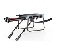 harayaa Porte-Bagages Vélo Porte-Bagages Arrière Support Porte-Sac Plateforme Aluminium Alliage Fixation Rapide sans Outil Réflecteur Intégré Garde Latérale, Style to 4
