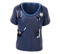 harayaa Porte-stylo En Forme D'uniforme D'infirmière, Stylos, Objet de Collection Décoratif En Résine pour La Table et La Maison, Marine