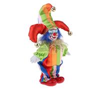 harayaa Poupée Clown Amusante de 15 Cm Portant Un Costume Coloré - Ornement