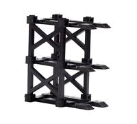 harayaa Présentoir pour maquettes de Voitures à l'échelle 1/64, étagère de Rangement Robuste pour Voitures Miniatures, présentoir décoratif pour, 8cm X 4.8cm X 8cm