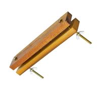 harayaa Presse à reliure à papier plat, outil manuel multifonctionnel en bois, Machine à reliure pour étiquettes scolaires