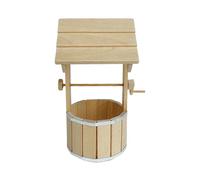 harayaa Puits D'eau pour Maison de Poupée 1:12, Loisirs Créatifs, Simulation, Jouet En Bois